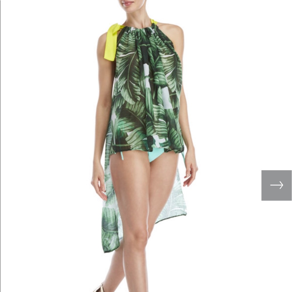 Aum Couture Leaf Design Cover up